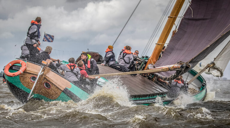 Racing Traditional Dutch Cargo Barges